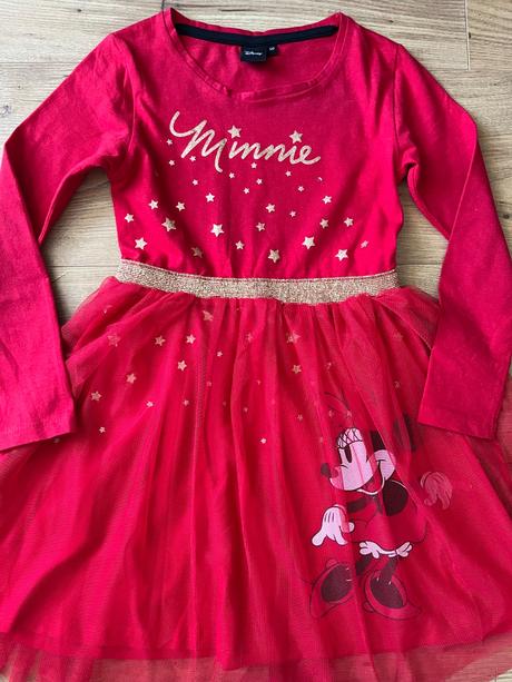 Minnie saty vel. 122 disney, disney,122