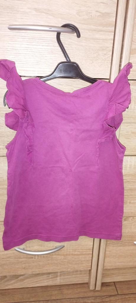 Lindex štýlový top s volánikmi, lindex,104