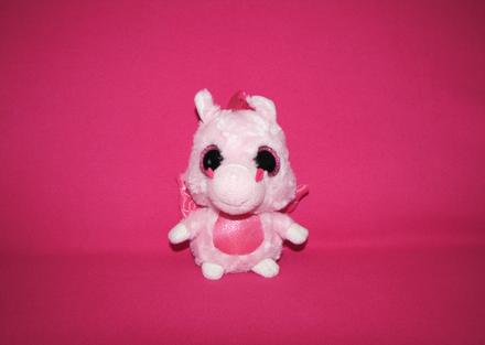 Plyšový dráčik ružový - yoohoo, 