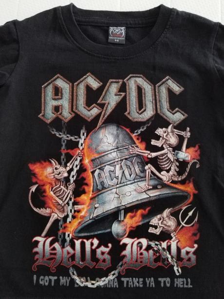 Tričko ac dc, 116 / 122