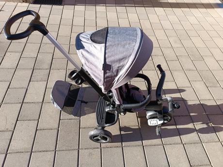 Kinderkraft trojkolka easytwist grey, kinderkraft