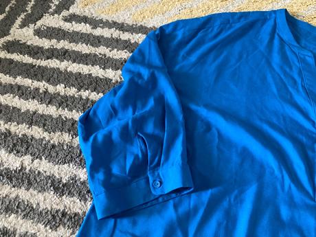 Modrý top canda, c&a,48