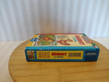 Retro hra šnúrky a dierky, granna, 2003, nekomplet,