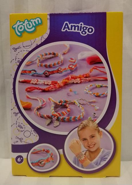 Kreatívna sada amigo - náramky z bavlnky, totum, 