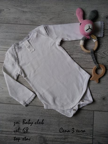 Body s cipkou, baby club,68