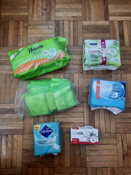 Dámske hygienické vložky, 