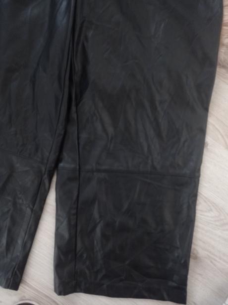 Koženkové nohavice h&m, h&m,m