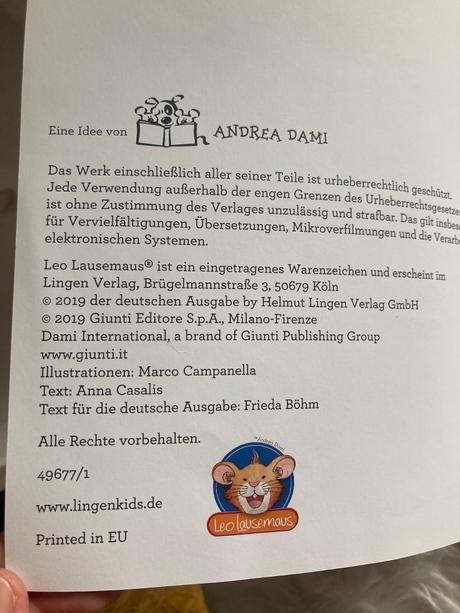 Leo lausemaus will nicht teilen,