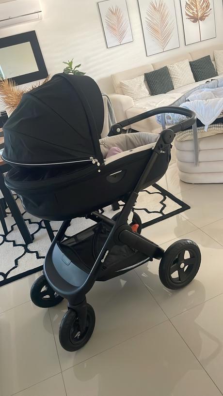 Stokke trailz terrain all black 2 kombinacia, stokke,stokke trailz terrain