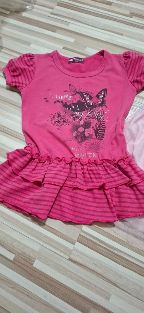 Šaty frozen a tričko, 110