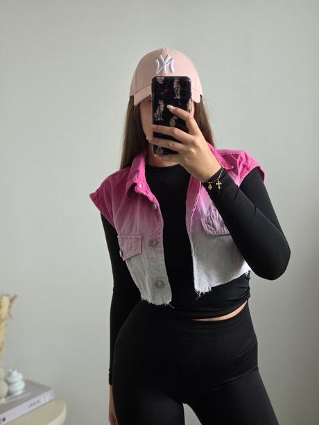Bershka rifľová vesta m, bershka,m