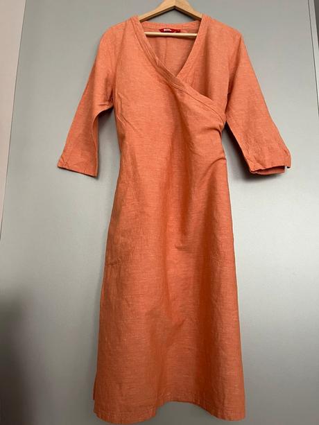 Šaty fjallraven xl z ekologickej bavlny a ľanu, xl