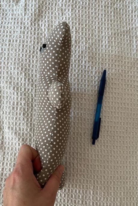 Handmade látkový koník a medveď,