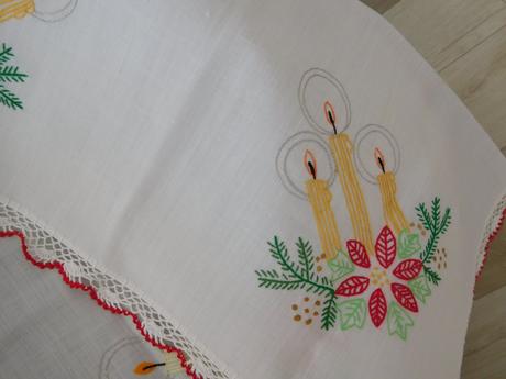 Vianočný set obrusov,