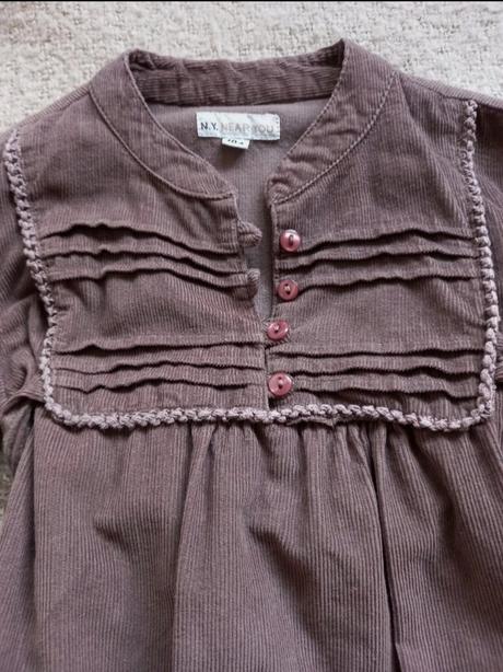 Šaty romantický štýl 104/110, 104