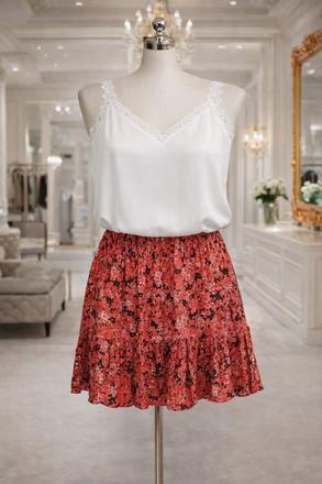 Zara kvetovaná plisovaná sukňa, zara,36