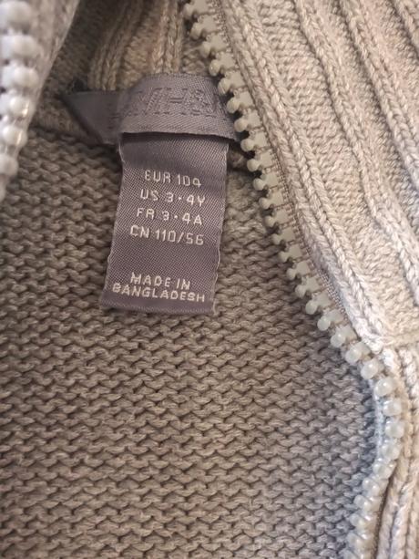 Fešácky svetrík, h&m,110