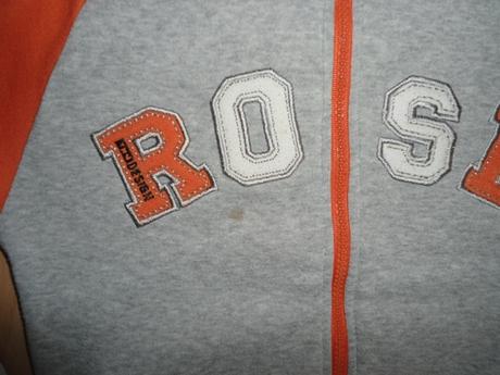 Oranzovo-siva mikina, 140