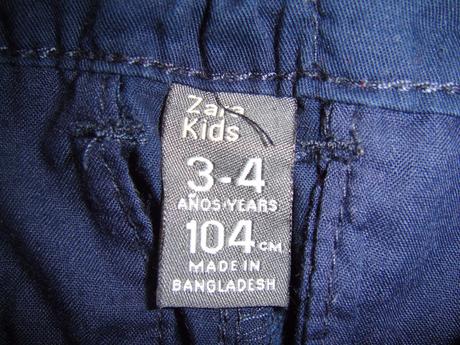 Nohavice bavlnené zara, zara,104
