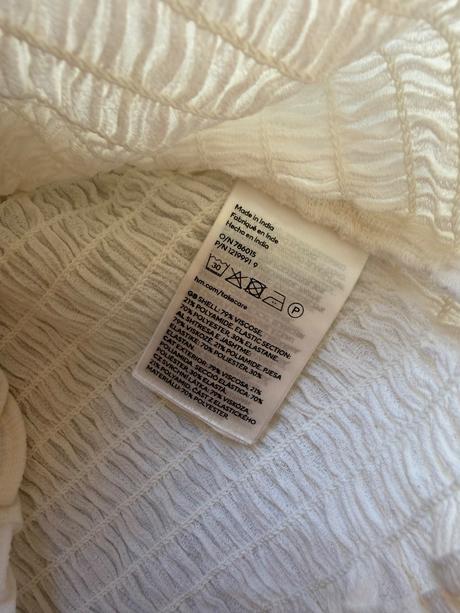 Letny crop top h&m - top stav, h&m,152