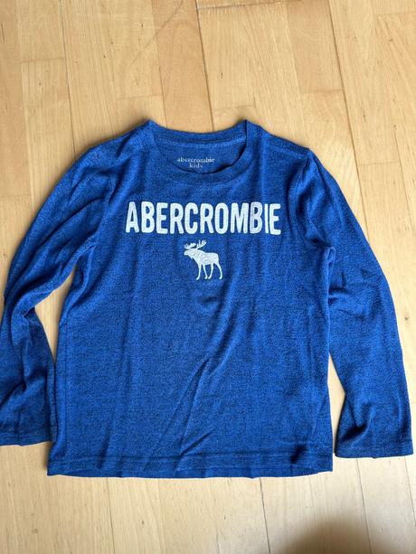 Tricko s dlhým rukavom, abercrombie&fitch,128