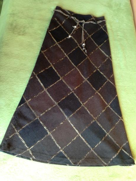 Dlhá teplá sukňa 36, 36