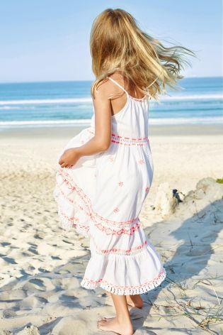 Letné maxi šaty next, next,104 / 110