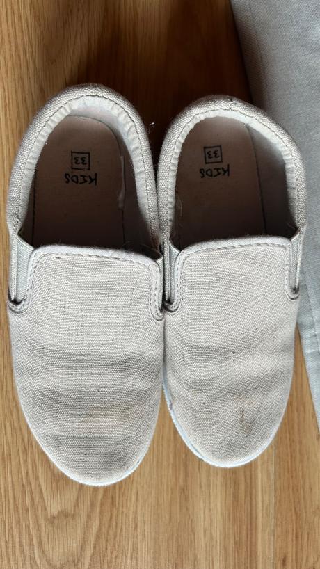 Béžový chlapčenský oblek reserved - v.140, 140