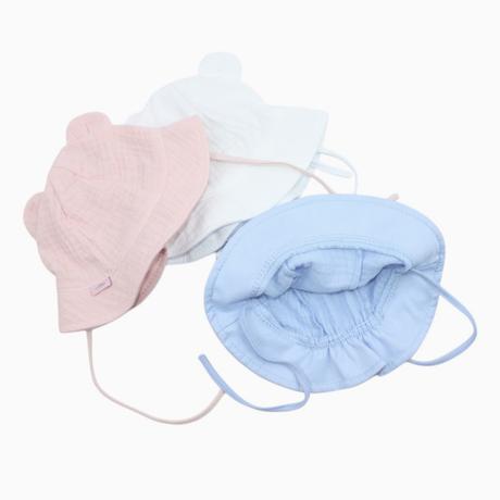 Letný klobúk alica z mušelínu na viazanie rada, rada,42 / 44 / 46