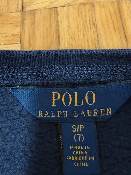 Ralph lauren bear originál dievčenská mikina, ralph lauren,122