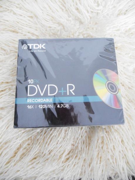 Tdk dvd +r,
