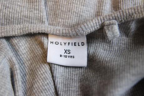 Šedý body top, holyfield, xs