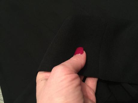 Čierne šaty s/m, s