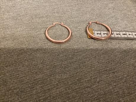 Náušnice golden rosé,