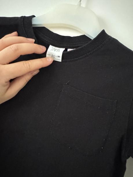 Čierne tričko zara, zara,98