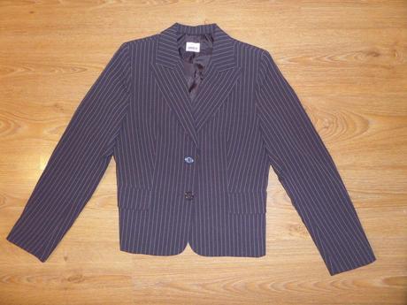 Hnedé pásikavé sako, colours of the world,m