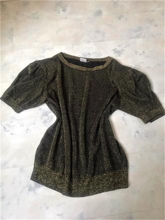 Spoločenské lurexové tričko/pulovrik, 44