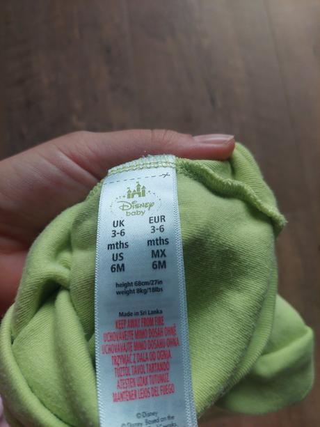 6x body kratky rukav, 68