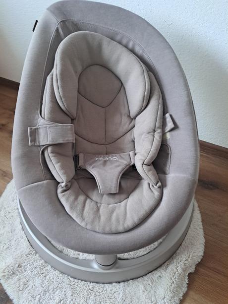 Detské lehátko nuna leaf grow- cedar, 