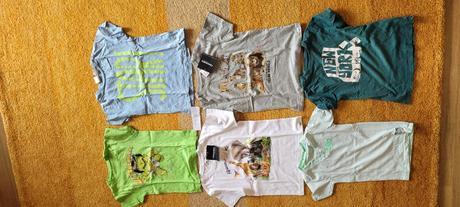 Tričká veľ.104, 6ks, 104