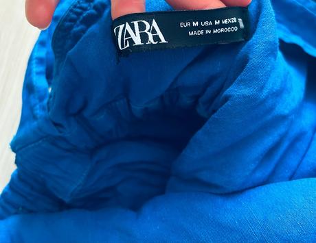 Krásny ľanový overal značky zara, zara,m