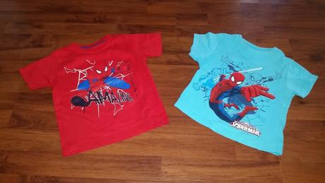 Chlapčenský balík - 9 vecí - spiderman, 86–98