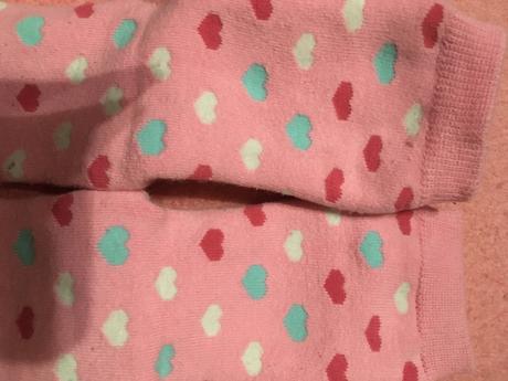 Protišmykové srdiečkové ponošky, c&a,23