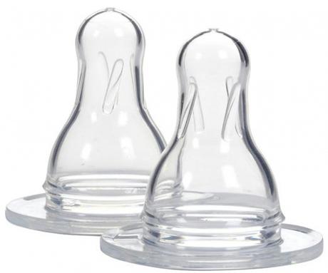 Dr. browns náhradné silikónové cumlíky 0-9+,