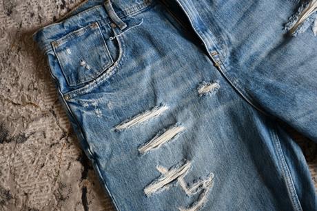 Rifľové šortky, zara,m