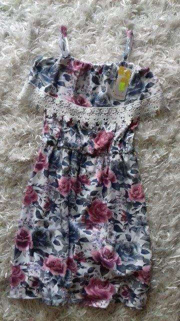 Letné šaty na  ramienka, m