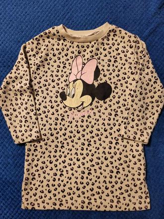 Tričko minnie mouse, h&m,98