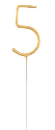 Tortový zápich prskavka č.5 - skladom, mlg123128,