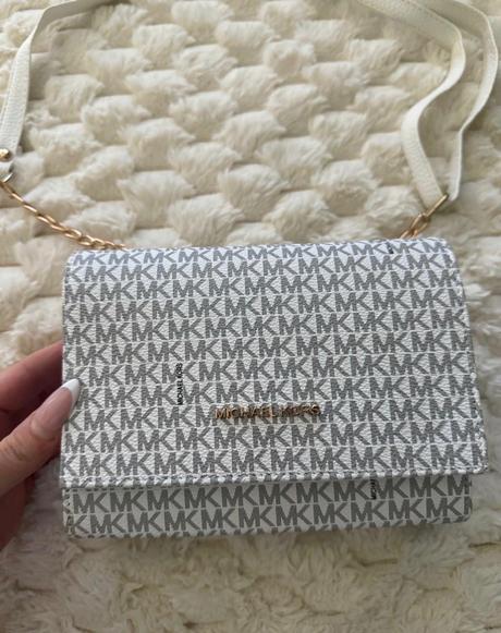 Biela kabelka, michael kors