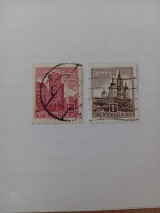 Známky poštové rakúsko wien erdberg mariazell,